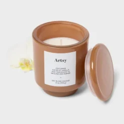 Lidded Jar Candle 7.1oz - Room Essentials™ -Room Essentials GUEST 02dc11b0 d4a8 4401 8b58 0778aa5ab7d1