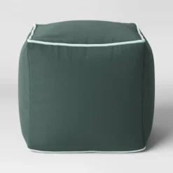 Color Block With Contrast Piping Pouf - Room Essentials™ 10 Color Block With Contrast Piping Pouf - Room Essentials™ -Room Essentials GUEST 0948ca00 828c 4372 883b 9635e2071b94