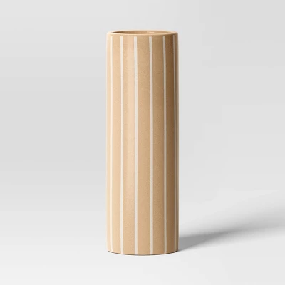 3pc Vase Set Ceramic Cylinder - Room Essentials™ 4 3pc Vase Set Ceramic Cylinder - Room Essentials™ - Image 2