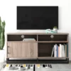 Mixed Material TV Storage Stand For TVs Up To 54" With Sliding Doors - Room Essentials™ -Room Essentials GUEST 2552f596 2768 4bc4 aab1 134bf6f8df44