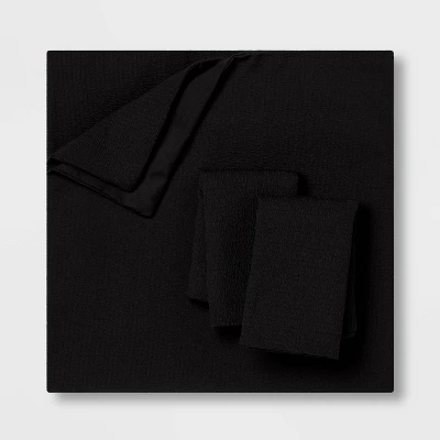 Microfiber Textured Duvet Cover & Sham Set - Room Essentials™ 5 Microfiber Textured Duvet Cover & Sham Set - Room Essentials™ - Image 3