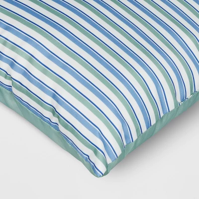 17"x17" Reversible Square Outdoor Pillow - Room Essentials™ 6 17"x17" Reversible Square Outdoor Pillow - Room Essentials™ - Image 4