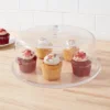 12" Plastic Cake Tray With Lid - Room Essentials™: Round Dessert & Bakery Tray, Dishwasher-Safe, Clear -Room Essentials GUEST 371d15e9 3367 40bf a8e1 50542d58427f