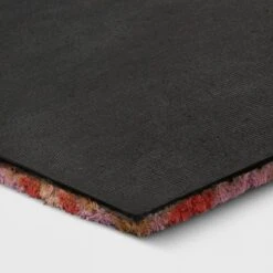 1'4"x2'4" Floral Coir Doormat Red/Pink - Room Essentials™ -Room Essentials GUEST 3bc870d3 0085 4c85 a819 c3dd1c7eab19