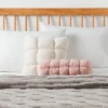 Puffer Bolster Decorative Throw Pillow Light Pink - Room Essentials™ 2 Puffer Bolster Decorative Throw Pillow Light Pink - Room Essentials™ -Room Essentials GUEST 3d93d9ae 36e4 4885 8791 e19bd425bf06