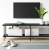 Wood And Metal TV Stand For TVs Up To 60" - Room Essentials™ 1 Wood And Metal TV Stand For TVs Up To 60" - Room Essentials™ -Room Essentials GUEST 511edbfe 7989 4441 856c 26b398eef630
