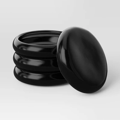 Bubble Lidded Box Black - Room Essentials™ 4 Bubble Lidded Box Black - Room Essentials™ - Image 2