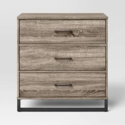 Mixed Material 3 Drawer Dresser - Room Essentials™ -Room Essentials GUEST 56dc7021 95a5 4774 a936 364249448920