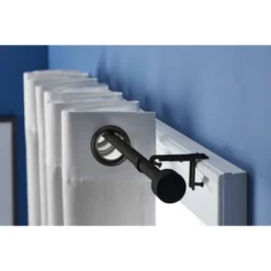 Easy Hang Frame Mount Curtain Rod Set Black - Room Essentials™ 8 Easy Hang Frame Mount Curtain Rod Set Black - Room Essentials™ -Room Essentials GUEST 5a9ee7e1 fc07 426b a3e6 87a29e492957