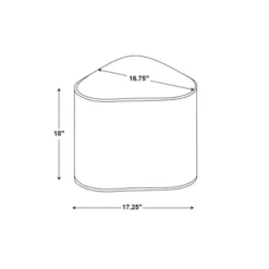 Triangular Shaped Upholstered Corduroy Ottoman - Room Essentials™ -Room Essentials GUEST 61d351c8 b931 47d6 a5d7 d4cef69cef19