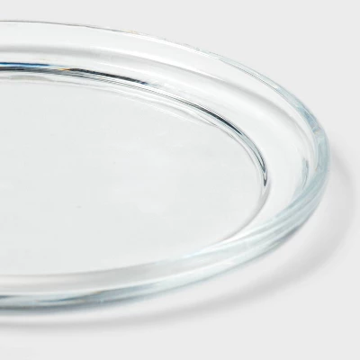 5" Glass Plate Candle Holder - Room Essentials™ 4 5" Glass Plate Candle Holder - Room Essentials™ - Image 2