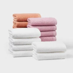 18pk Everyday Washcloths - Room Essentials™ 16 18pk Everyday Washcloths - Room Essentials™ -Room Essentials GUEST 6385c6be dcc5 4cdd b1f7 6a685aa84311
