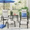 5pc Adjustable Back Patio Chat Set - Gray - Room Essentials™ -Room Essentials GUEST 64b83f49 77db 42fb 922a 62f7e429047a