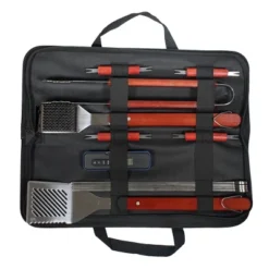 17pc BBQ Stainless Steel Grill Spatula Set Black - Room Essentials™ -Room Essentials GUEST 675fd227 12cc 4747 88d0 636a9d8f2c8a