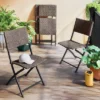 Wicker Outdoor Portable Folding Chair Brown - Room Essentials™ -Room Essentials GUEST 6b77373f 1b72 4580 9dfb c48973b87d90
