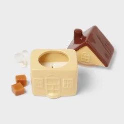 Cabin Figural Ceramic Biscuits At Brunch Jar Candle - Room Essentials™ 5 Cabin Figural Ceramic Biscuits At Brunch Jar Candle - Room Essentials™ -Room Essentials GUEST 6c4b0ea9 4e70 45b2 9b39 293e322c5500