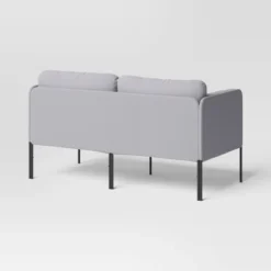 Upholstered Dorm Loveseat Gray - Room Essentials™ -Room Essentials GUEST 6e676995 4def 4694 80da 3428c1b96a87
