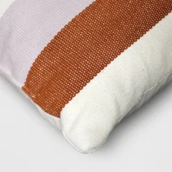 Cabana Striped Woven Cotton Square Throw Pillow - Room Essentials™ 8 Cabana Striped Woven Cotton Square Throw Pillow - Room Essentials™ -Room Essentials GUEST 761ded34 4506 4bda 9fc3 87a0ed8ef15c