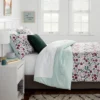 Microfiber Reversible Floral Print Comforter Light Purple/Mint Green - Room Essentials™ 2 Microfiber Reversible Floral Print Comforter Light Purple/Mint Green - Room Essentials™ -Room Essentials GUEST 7beae34a 62c7 48ee abcf 694efcee35df