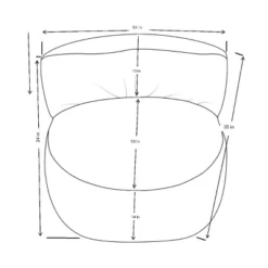 Memory Foam Filled Bean Bag Chair With Corduroy Cover Cream - Room Essentials™ 11 Memory Foam Filled Bean Bag Chair With Corduroy Cover Cream - Room Essentials™ -Room Essentials GUEST 80de7f1c 324f 43be ac1a a49ffdeecfbe