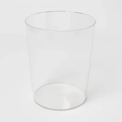 Solid Bathroom Wastebasket Clear - Room Essentials™ -Room Essentials GUEST 87f57028 7fd8 4860 9d4f 771ba4afcb7b