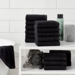 Room Essentials 13 18pk Everyday Washcloths - Room Essentials™