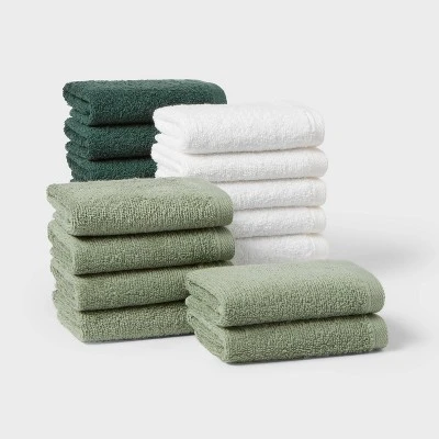 18pk Everyday Washcloths - Room Essentials™ 7 18pk Everyday Washcloths - Room Essentials™ - Image 6