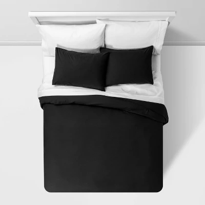 Easy-Care Duvet Cover & Sham Set - Room Essentials™ 4 Easy-Care Duvet Cover & Sham Set - Room Essentials™ - Image 2