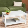 Traditional Coffee Table With Storage Shelf Classic White - Room Essentials™ 1 Traditional Coffee Table With Storage Shelf Classic White - Room Essentials™ -Room Essentials GUEST a595c0ce 24d0 4673 92ca 288d8114e0e1