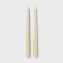 2pk Unscented Taper Candles Cream - Room Essentials™: Paraffin Wax, 6hr Burn Time, No Container 5 2pk Unscented Taper Candles Cream - Room Essentials™: Paraffin Wax, 6hr Burn Time, No Container -Room Essentials GUEST a6a175bb 9cca 4a0c 9464 32c66a4a1966