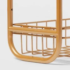 On The Wall 2 Tier Shelving Rack Metallic Gold - Room Essentials™ -Room Essentials GUEST aafc9cdc 5489 4442 bc5b c3023c0e1c29