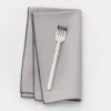 Squared Straight Fork - Room Essentials™: Stainless Steel Silverware, Reusable Flatware, Dishwasher-Safe, 7.87"
