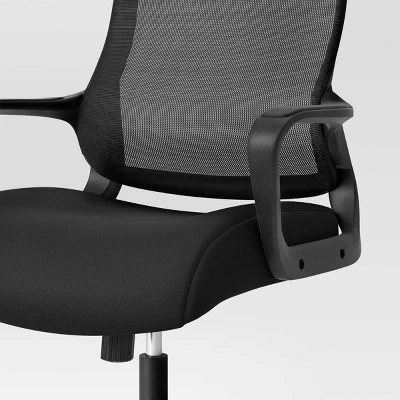Comfort Office Chair Black - Room Essentials™ 6 Comfort Office Chair Black - Room Essentials™ - Image 4
