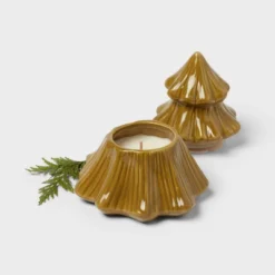Pine Tree Figural Ceramic Autumn Leaf Pile Jar Candle - Room Essentials™ 5 Pine Tree Figural Ceramic Autumn Leaf Pile Jar Candle - Room Essentials™ -Room Essentials GUEST ccfa1700 1c77 44d6 9e17 eeaa2d273438