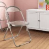 Modern Metal Acrylic Folding Chair - Room Essentials™ -Room Essentials GUEST cfe7cedd 0acd 4cf9 a6ad 81dfa2b01233