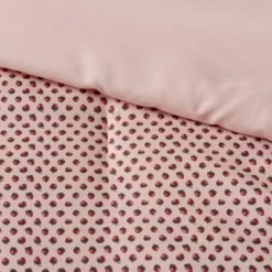 Strawberry Print Reversible Microfiber Comforter & Sheet Set Light Pink - Room Essentials™ 13 Strawberry Print Reversible Microfiber Comforter & Sheet Set Light Pink - Room Essentials™ -Room Essentials GUEST d7f522a7 3359 48e7 9f0b b954a45a3de0