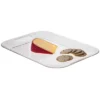 16" X 12" Plastic Serving Tray - Room Essentials™: Clear Rectangle, Dishwasher-Safe, Handles