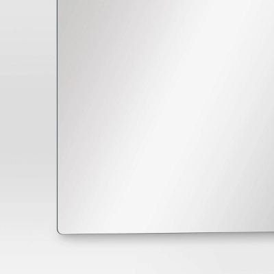 (Set Of 4) 12"x12" Frameless Mirrors Silver - Room Essentials™: Modern Square Wall Mount, No Frame Required 5 (Set Of 4) 12"x12" Frameless Mirrors Silver - Room Essentials™: Modern Square Wall Mount, No Frame Required - Image 3