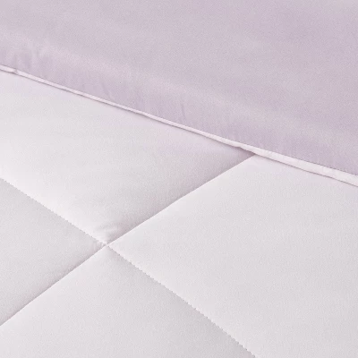 Solid Microfiber Reversible Decorative Bed Set With Throw - Room Essentials™ 7 Solid Microfiber Reversible Decorative Bed Set With Throw - Room Essentials™ - Image 5