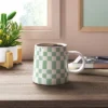 16oz Stoneware Checkerboard Mug - Room Essentials™ 1 16oz Stoneware Checkerboard Mug - Room Essentials™ -Room Essentials GUEST f9962c81 4b77 4f81 9ce4 dfc4b1d296be