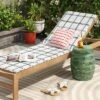 22"x78" Outdoor Chaise Cushion - Room Essentials™ -Room Essentials GUEST fd564a3f f107 4376 a25f 93657f940e64